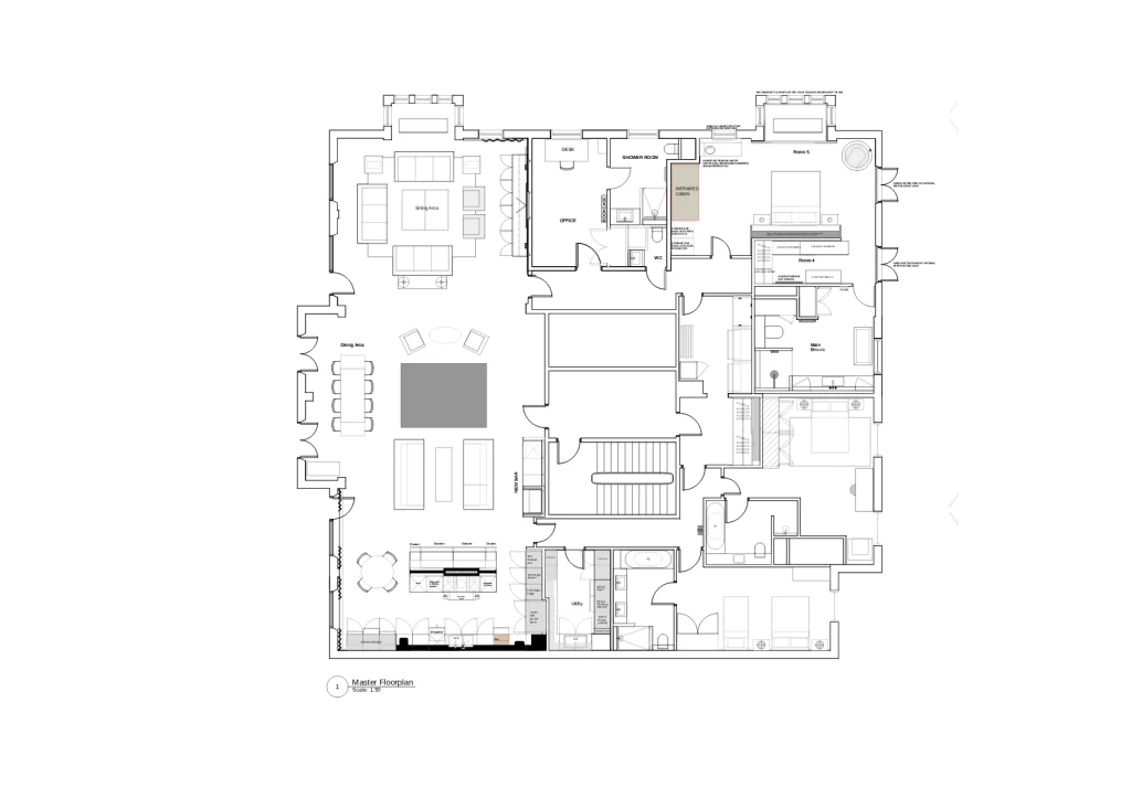 high end residential master plan layout