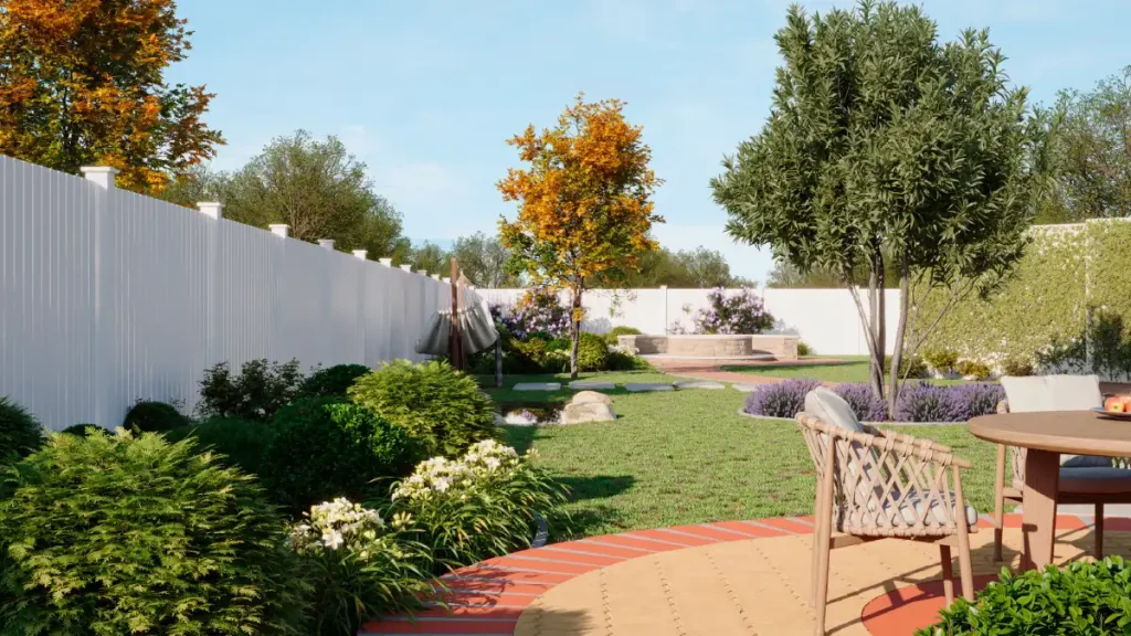 Garden and landscape design for a private residence in Cornwall