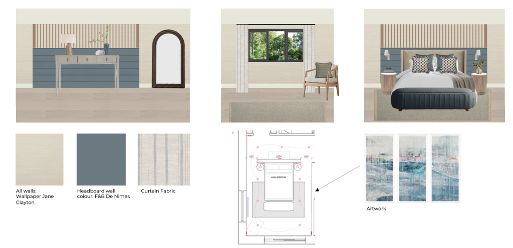 Main Bedroom Layout