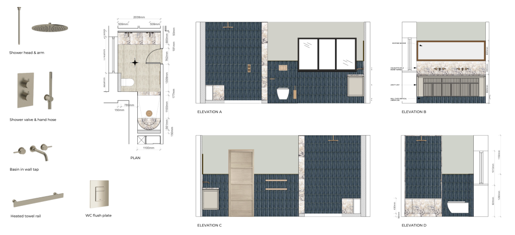 Main Bathroom Layout